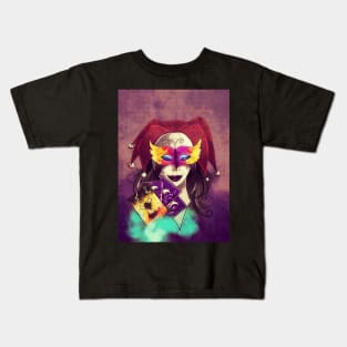Death Masquerade: Major Arcana Cover Kids T-Shirt